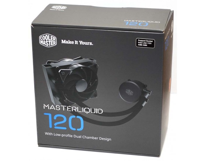 COOLER MASTER LIQUID CPU FAN (MASTER LIQUID LITE 120)